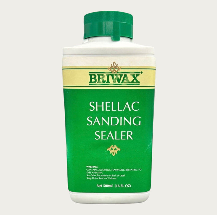 Briwax 500ml- Shellac Sanding Sealer - Bratton's Uniques & Antiques