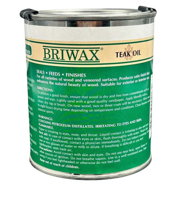 Briwax 500ml- Teak Oil - Bratton House Antiques