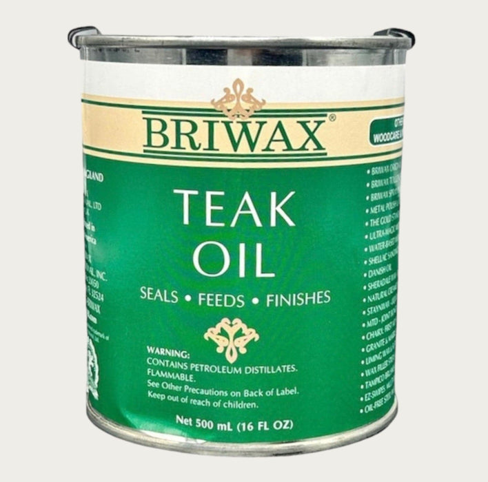 Briwax 500ml- Teak Oil - Bratton's Uniques & Antiques