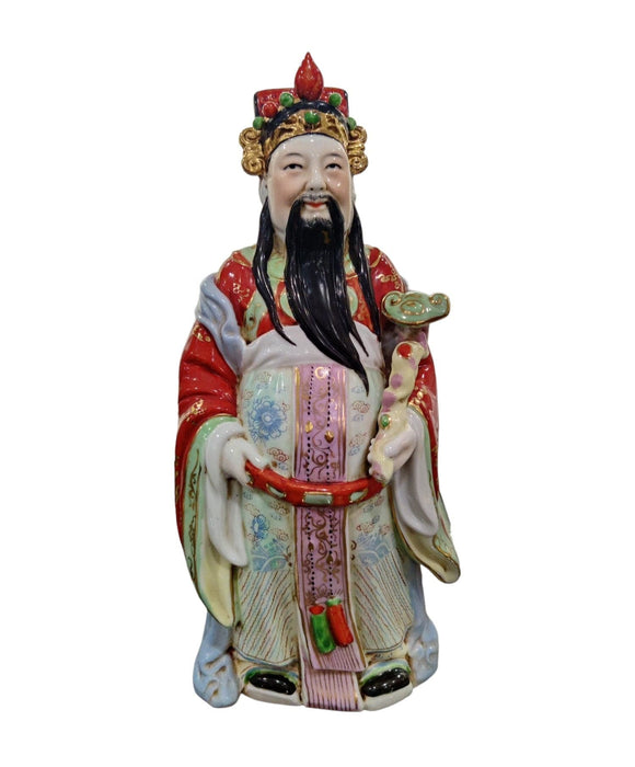 Hand Decorated Chinese Porcelain Figurine Circa 1850 - Bratton House Antiques