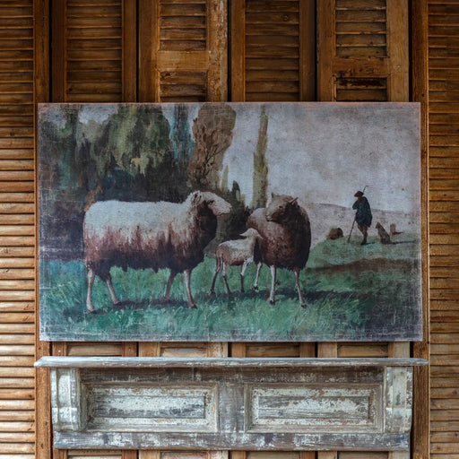 Pastoral Sheep Print - Bratton House