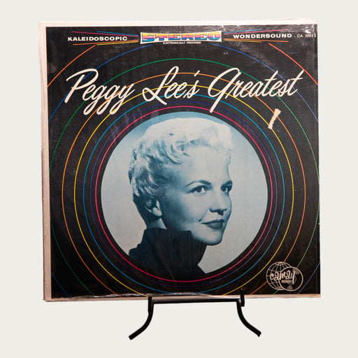 "Peggy Lee's Greatest" Vinyl Record - Bratton House