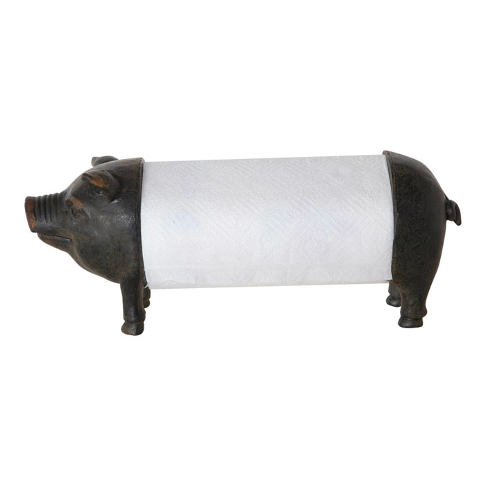 Pig Paper Towel Holder - Bratton's Uniques & Antiques
