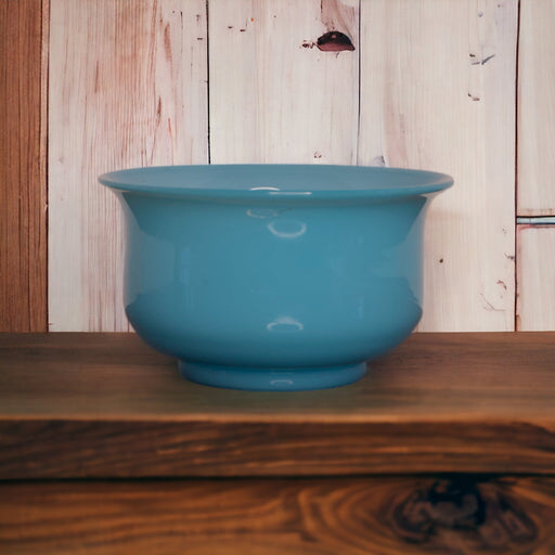 Vintage Blue Milk Glass Bowl - Bratton House