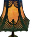 Vintage Slag Glass Cast Iron Lamp - Bratton House Antiques