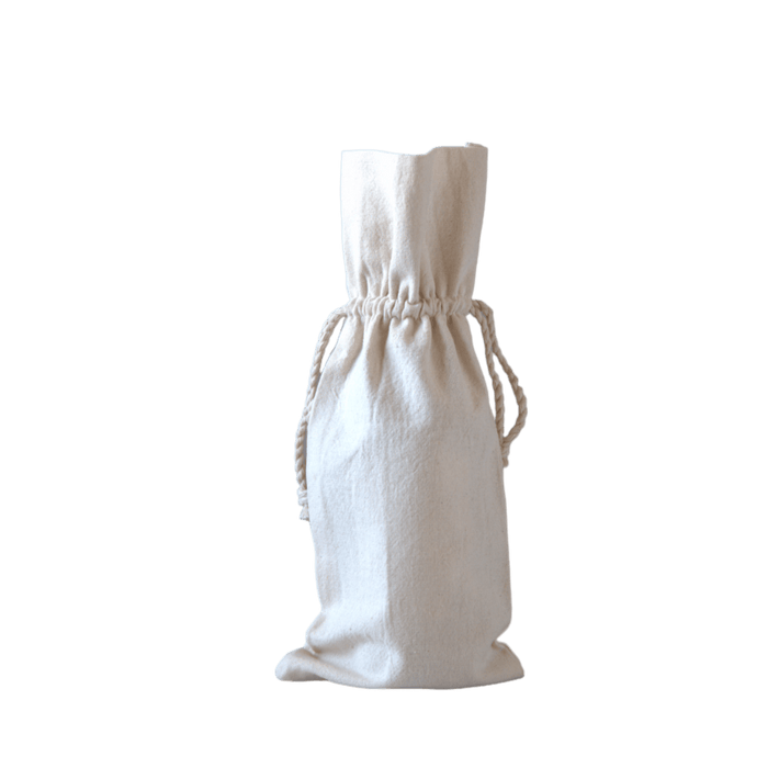 Cotton Wine Bag with Saying Drink Me