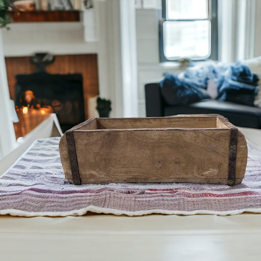 Bleached Brick Mold Found Item Container - Bratton's Uniques & Antiques