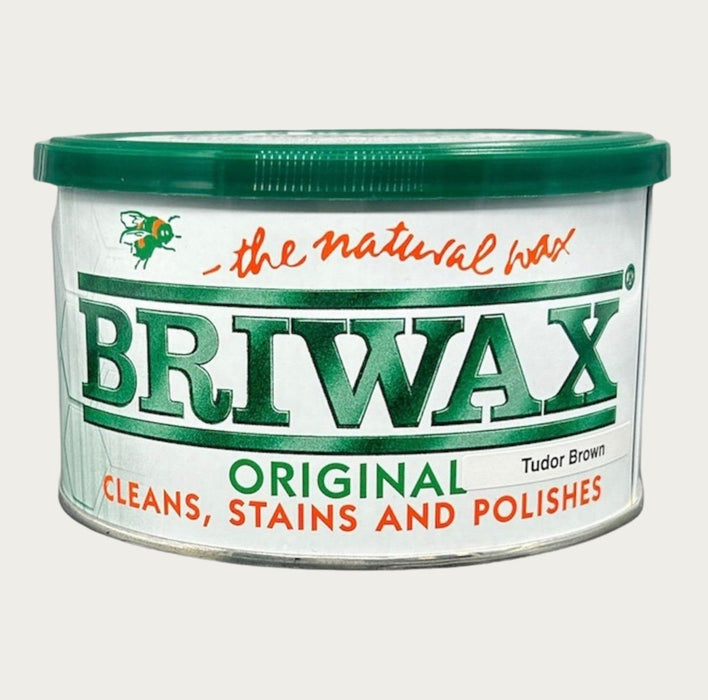 Briwax 16oz- Tudor Brown - Bratton's Uniques & Antiques