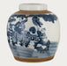 Canton Ginger Jar w/ Three Figures on it - Bratton's Uniques & Antiques