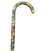 Chinese Cloisonné Pansy Cane With Case - Bratton House Antiques