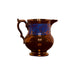 Copper Luster Pitcher with Blue Details - Bratton House
