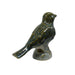 Debossed Green Stoneware Bird Reactive - Bratton's Uniques & Antiques