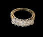 Diamond Cluster Ring Size 5.25 No. 89 - Bratton House Antiques