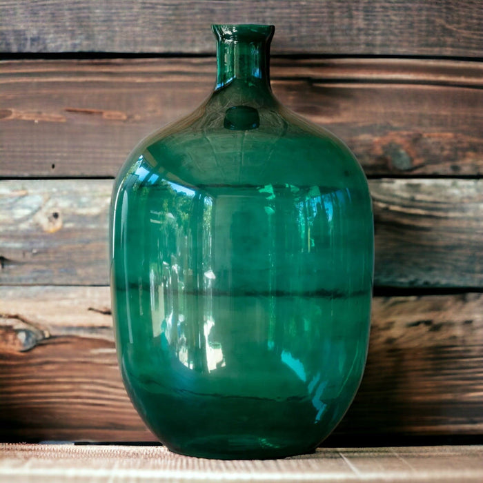 Estate Demi John Bottle Vintage Green - Bratton's Uniques & Antiques