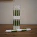Green Formal Taper Candles - Bratton's Uniques & Antiques