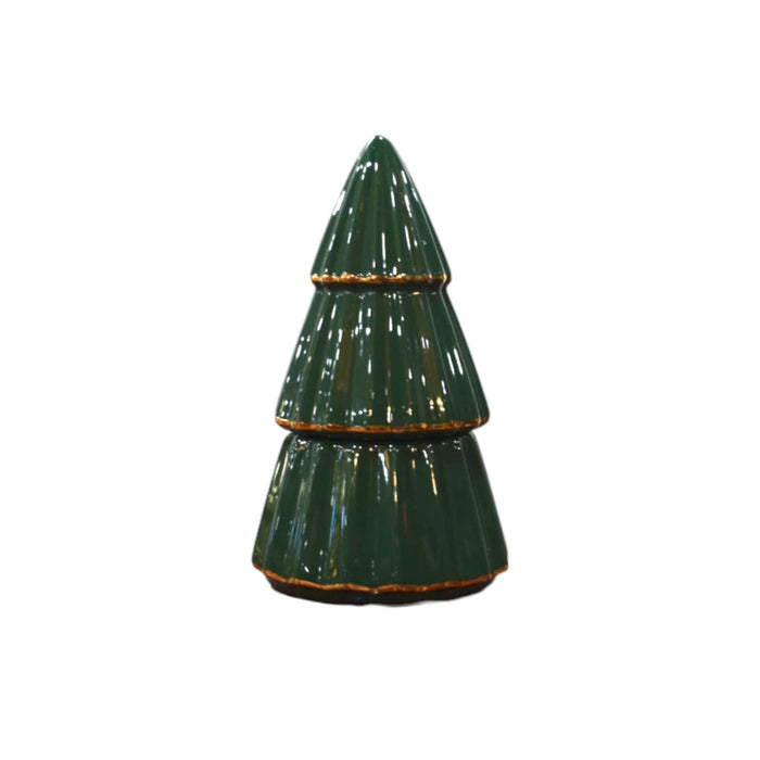 Green Tried & True Vanilla Spruce Gilded Tree - Bratton's Uniques & Antiques