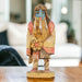 Intricately Detailed Wooden Native American Statue - Bratton's Uniques & Antiques
