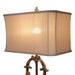 Iron Filagree Lamp - Bratton's Uniques & Antiques