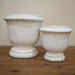 Isabelle Small Concrete Urn - Bratton's Uniques & Antiques