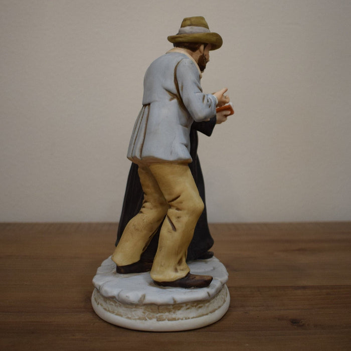Japan Figurine The Scholar and The Man - Bratton's Uniques & Antiques