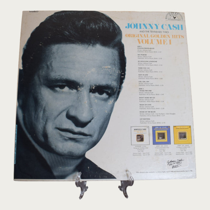 "Johnny Cash and The Tennessee Two, Original Golden Hits - Volume 1" Vinyl Record - Bratton House