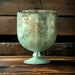 Large French Blue Chalice - Bratton's Uniques & Antiques