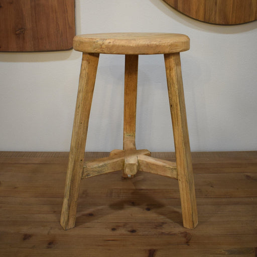 Primitive Natural Stool - Bratton's Uniques & Antiques