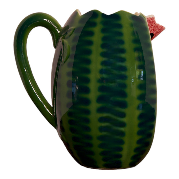 Strata Hand Painted Watermelon Pitcher - Bratton House