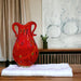 Vintage Red, Yellow, Orange Murano Vase - Bratton's Uniques & Antiques