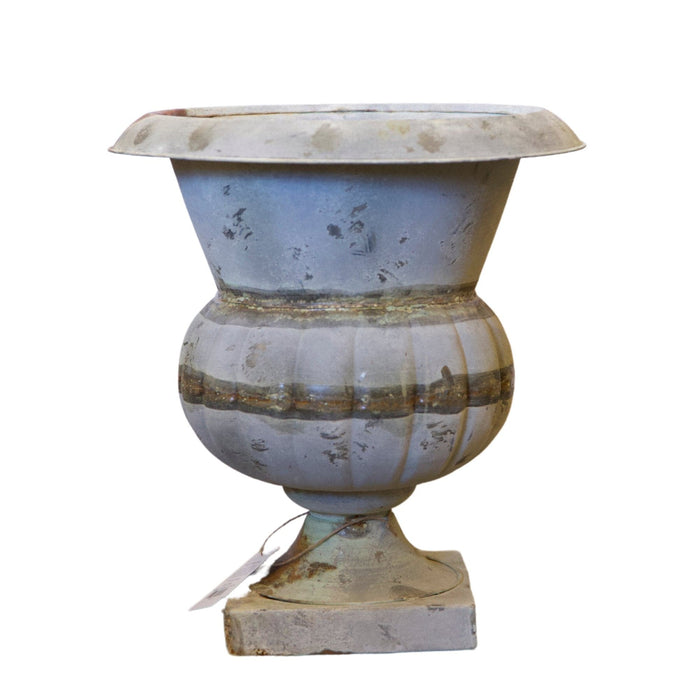 Weathered Tin Wedding Urn - Bratton's Uniques & Antiques
