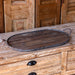 Wood And Metal Oblong Tray - Bratton House