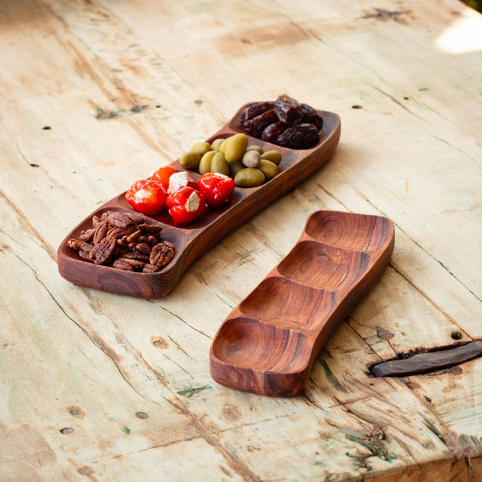 Wooden Snacking Server Tray - Bratton House